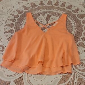 Lush Apricot Layered Camisole